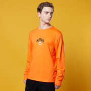 T-shirt à manche longues DC Comics Batman Brodé - Orange - XS