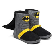 Image of DC Comics Batman Caped Uniform Slippers - S-M