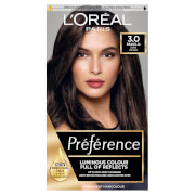L'Oréal Paris Préférence Infinia Hair Dye (Various Shades) - 3.0 Brasilia Dark Brown
