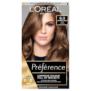 L'Oréal Paris Préférence Infinia Hair Dye (Various Shades) - 6.0 Buenos Aires Dark Blonde