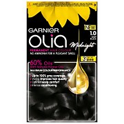 Garnier Olia Permanent Hair Dye (Various Shades) - 1.0 Deep Black