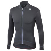 Image of Sportful Monocrom Thermal Jersey - M - Anthracite