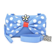 Image of Loungefly Disney Positively Minnie Polka Dot Crossbody Wristlet