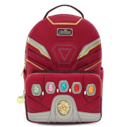 Image of Loungefly Marvel Avengers: Endgame Iron Man Iron Gauntlet Hero Mini Backpack