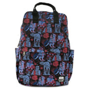 Image of Loungefly Star Wars Empire 40Th Square Nylon Backpack