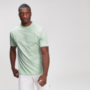 MP Graphic Men's Embossed T-Shirt - Mint - XS
