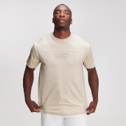 MP Graphic Men's Embossed T-Shirt - Dune - XS