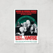 Devils In Female Bodies - Lust For A Vampire Giclee Art Print - A4 - Print Only
