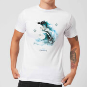 Frozen 2 Nokk Water Silhouette Men's T-Shirt - White - XS - Blanc