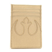 Image of Loungefly Star Wars Gold Rebel Alliance Cardholder