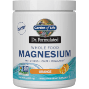Magnesio in polvere da alimenti naturali - Arancia - 197,4g