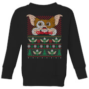 Image of Gremlins Ugly Knit Kids' Christmas Sweater - Black - 3-4 Years - Black