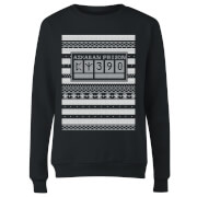 Image of Azkaban Prison Women's Christmas Sweater - Black - 5XL - Black