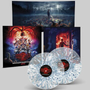 Image of Stranger Things 2 (A Netflix Original Series Soundtrack) Blue and White Splatter Clear LP