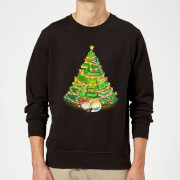 Image of Tobias Fonseca My Favorite Xmas Tree Sweatshirt - Black - 5XL - Black