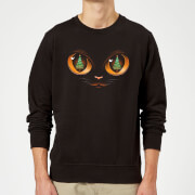 Image of Tobias Fonseca Xmas Cat Attack Sweatshirt - Black - 5XL - Black