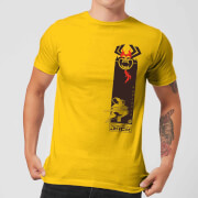 Samurai Jack Samurai Stripe Men's T-Shirt - Yellow - XS - Citron