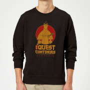 Image of Samurai Jack My Quest Continues Sweatshirt - Black - S - Black