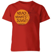 Image of Samurai Jack Who Wants Some Kids' T-Shirt - Red - 3-4 Years - Red