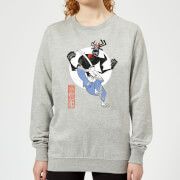 Image of Samurai Jack Eternal Battle Women's Sweatshirt - Grey - XS - Grey