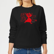 Image of Samurai Jack Way Of The Samurai Women's Sweatshirt - Black - XS - Black