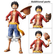 Statuette Monkey.D.Luffy Grandista Nero One Piece - Banpresto