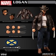 Mezco One:12 Collective Marvel X-Men Wolverine Logan Action Figure