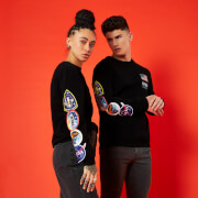 Image of Nasa Mission Unisex Sweatshirt - Black - S - Black