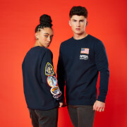 Image of NASA Mission Unisex Sweatshirt - Navy - S - Navy