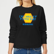 Image of Blockbusters Can I Have A 'P' Please Bob? Women's Sweatshirt - Black - 5XL - Black