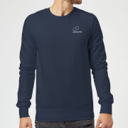 Image of Blockbusters Pocket Print Sweatshirt - Navy - 3XL - Navy