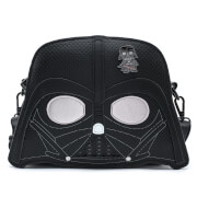 Image of Loungefly Star Wars Darth Vader Pin Collector Crossbody Bag