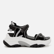 Image of Ash Women's Adapt Chunky Sandals - Black/Silver - UK