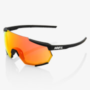 100% Racetrap Sunglasses with HiPER Multiplayer Mirror Lens - Red Lens
