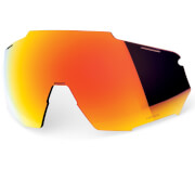 100% Racetrap Replacement HiPER Multiplayer Mirror Lens - Red