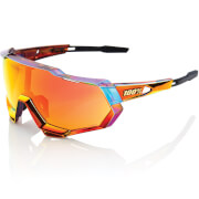 100% Speedtrap Sunglasses with HiPER Red Multiplayer Mirror Lens