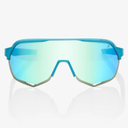 100% S2 Peter Sagan Limited Edition Sunglasses with Blue Multiplayer Mirror Lens