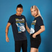 Image of USS Enterprise Handbook Star Trek T-Shirt - Navy - S - Navy