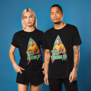 Star Trek Herren Trouble With Tribbles Star Trek T-Shirt | Schwarz | XS | Schwarz