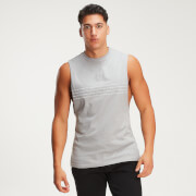 Image of MP Men's Rest Day Slogan Drop Armhole Tank - Storm - S