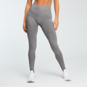 Legging sans couture délavé – Gris Foncé - XL
