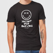 Image of You Can't Stop Rock N Roll Men's T-Shirt - Black - S - Black