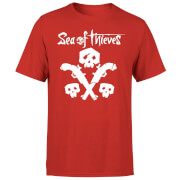Image of Sea of Thieves Pistols T-Shirt - Black - S - Red