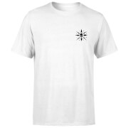 Image of Sea of Thieves Compass Embroidery T-Shirt - White - S - White