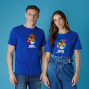 Sega Herren Sega Alex Kidd Unisex T-Shirt- Royal Blau | XS | Weiß