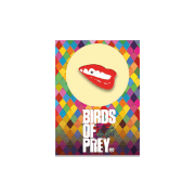 Image of Harley Quinn Birds of Prey Collectable Pin Badge - Lips