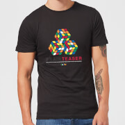 Image of Brain Teaser Trio Rubik's Cube Men's T-Shirt - Black - S - Black
