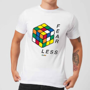 Image of Fear Less Rubik's Cube Men's T-Shirt - White - S - White