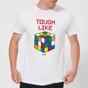 Image of Tough Like A Rubik's Cube Men's T-Shirt - White - S - White