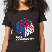 Image of Miss Complicated Love Cube Women's T-Shirt - Black - S - Black